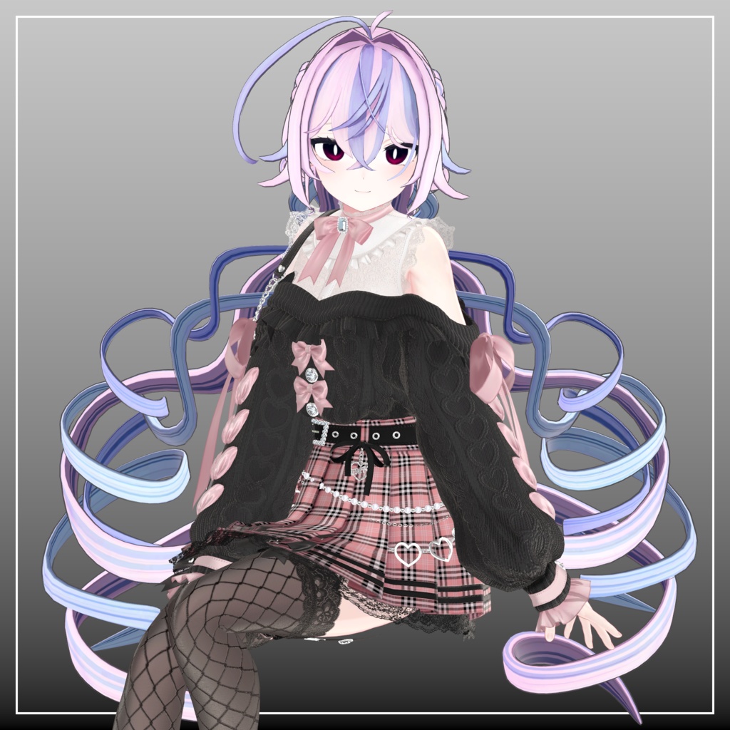 〚11アバター対応〛ふわくるお団子ツイン