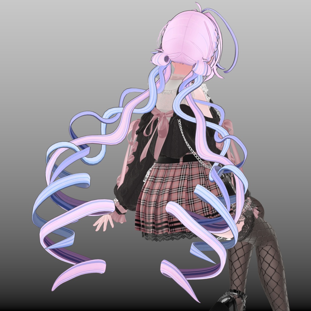 〚11アバター対応〛ふわくるお団子ツイン