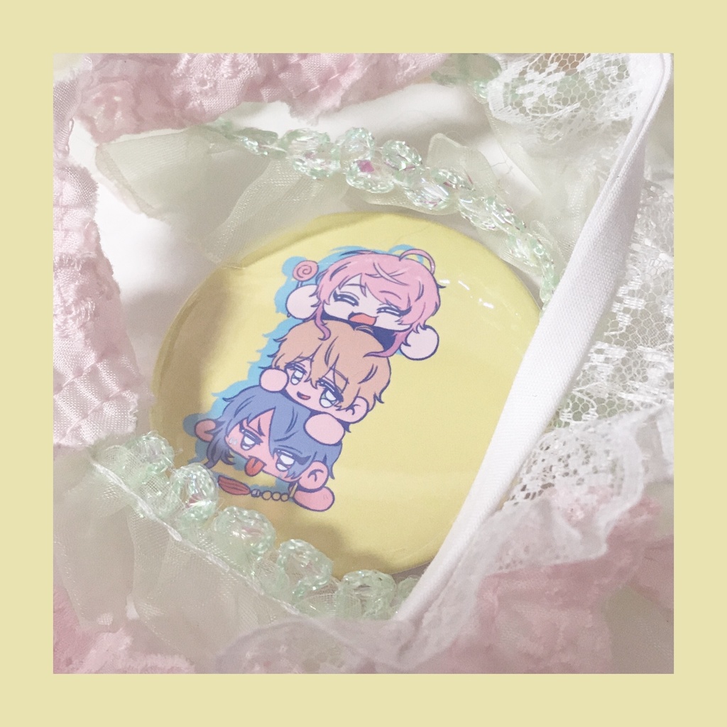 シブヤ　54mm缶バッジ