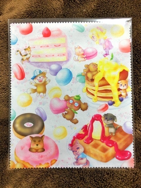 まりわん＆フレンズ（メガネ拭き）