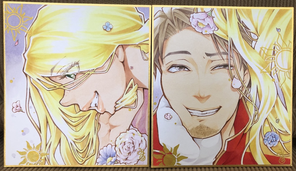 色紙小セット『ラプンツェル&ユージーン』
