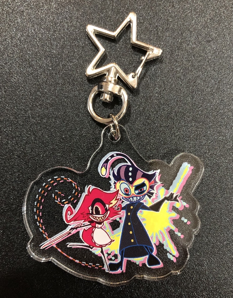 Hazbin Hotel 【バクスター&ニフティ】アクリルキーホルダー