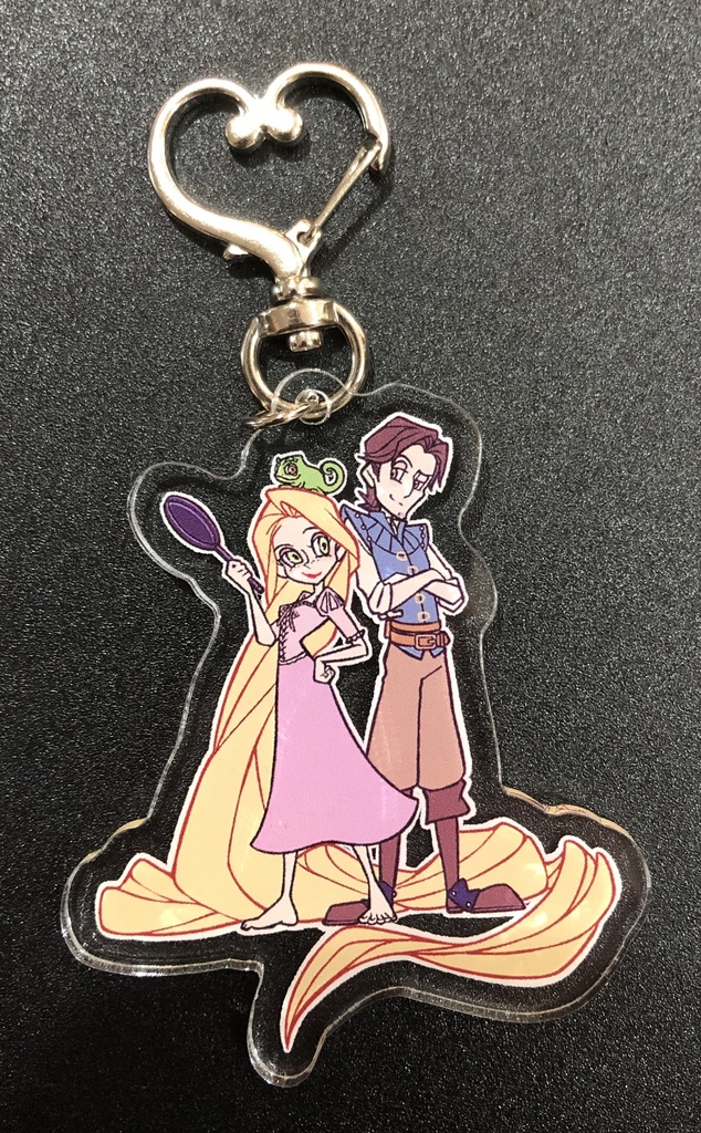 【ラプンツェル&ユージーン】アクリルキーホルダー