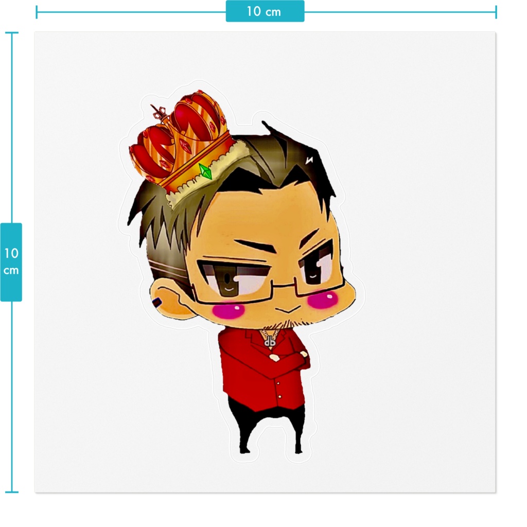 コバルトステッカー