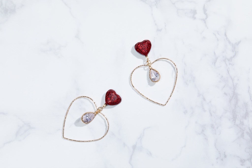 再販未定:【刀剣】加州清光イメージイヤリング【ピアス交換可】