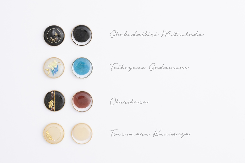 【刀剣】DATE Collection イヤリング【ピアス交換可】