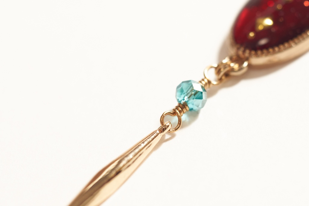 【あんスタ】七種 茨イメージノンホールピアス【ピアス交換可】