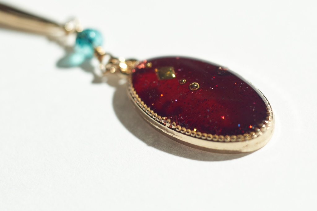 【あんスタ】七種 茨イメージノンホールピアス【ピアス交換可】