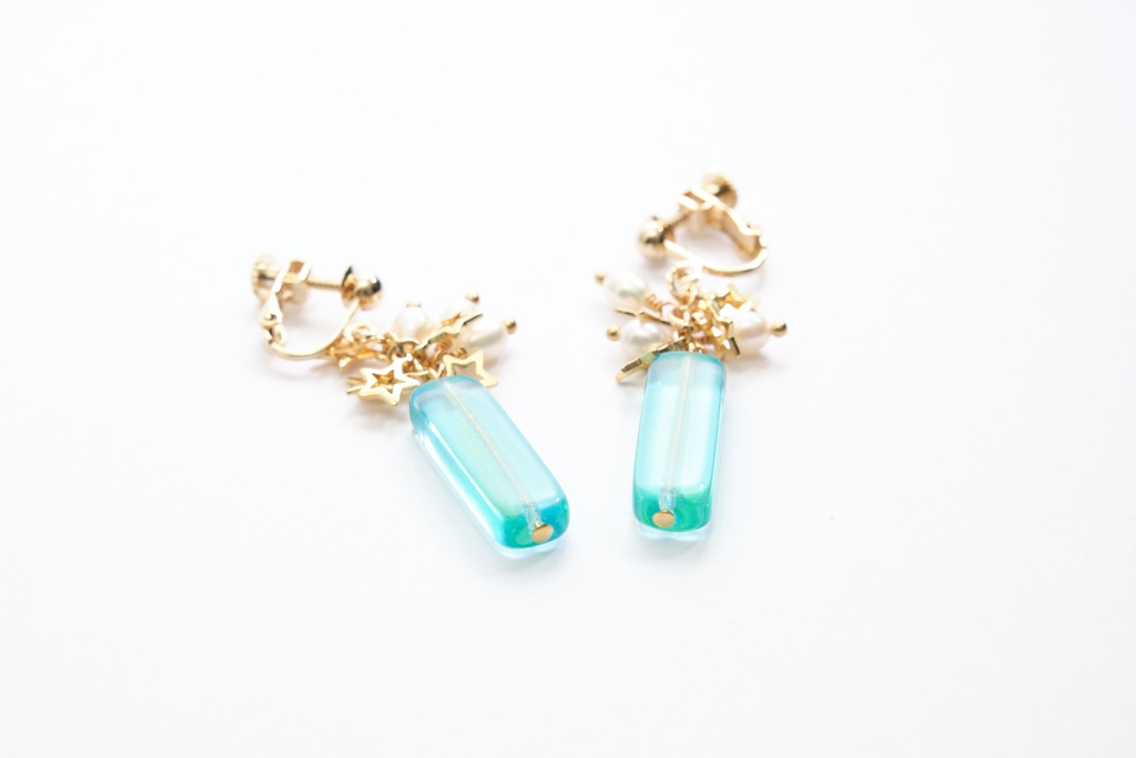 【あんスタ】深海 奏汰イメージイヤリング【ピアス交換可】