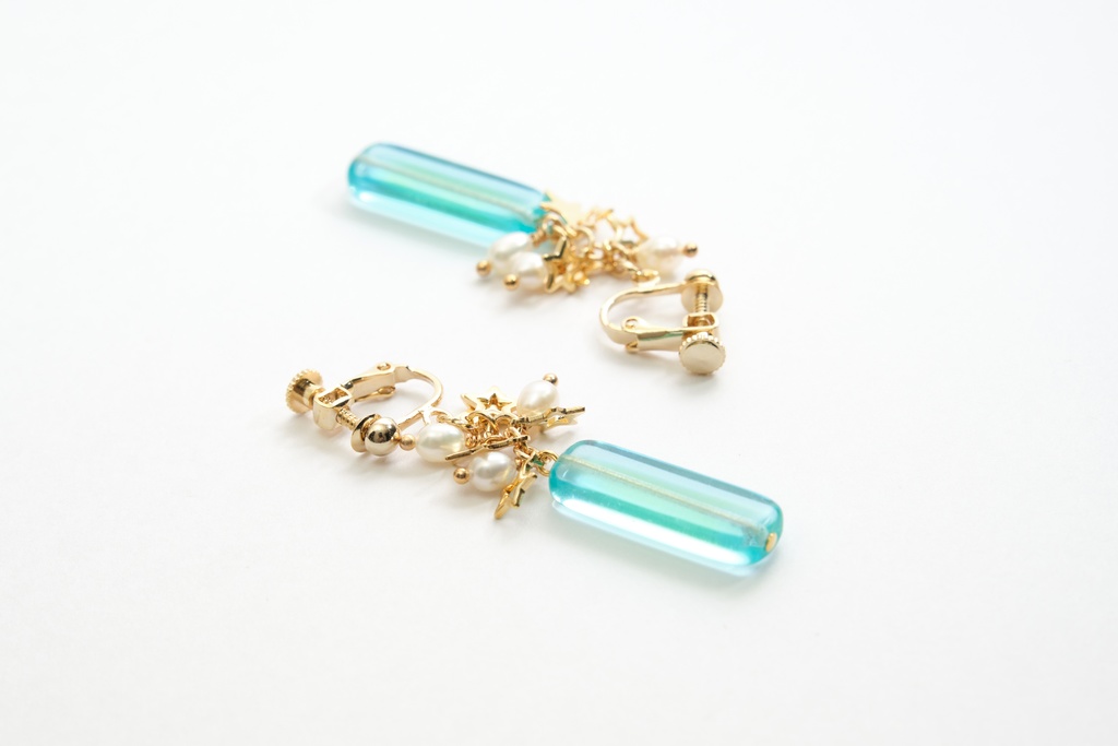 【あんスタ】深海 奏汰イメージイヤリング【ピアス交換可】