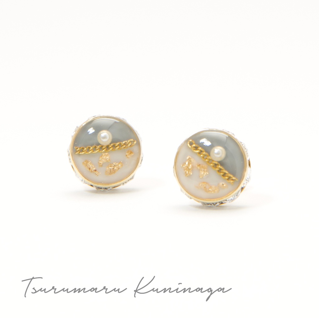 一部再販 ≫【刀剣】ロンデル耳飾り - MIZUKAGAMI -