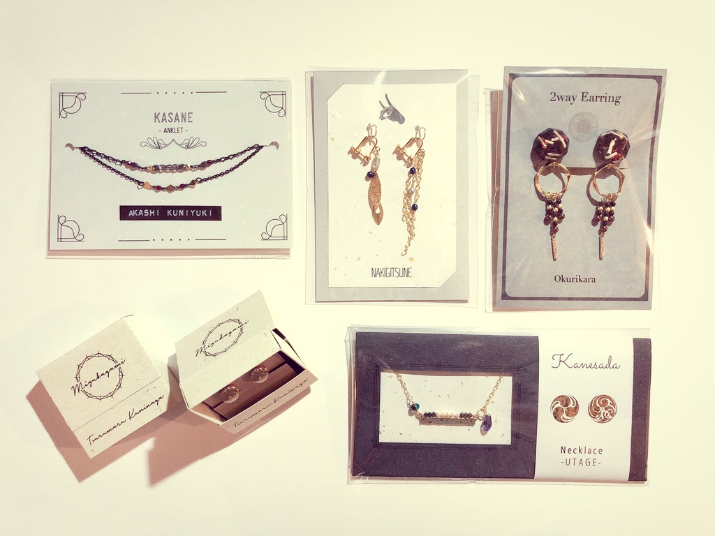 一部再販 ≫【刀剣】ロンデル耳飾り - MIZUKAGAMI -