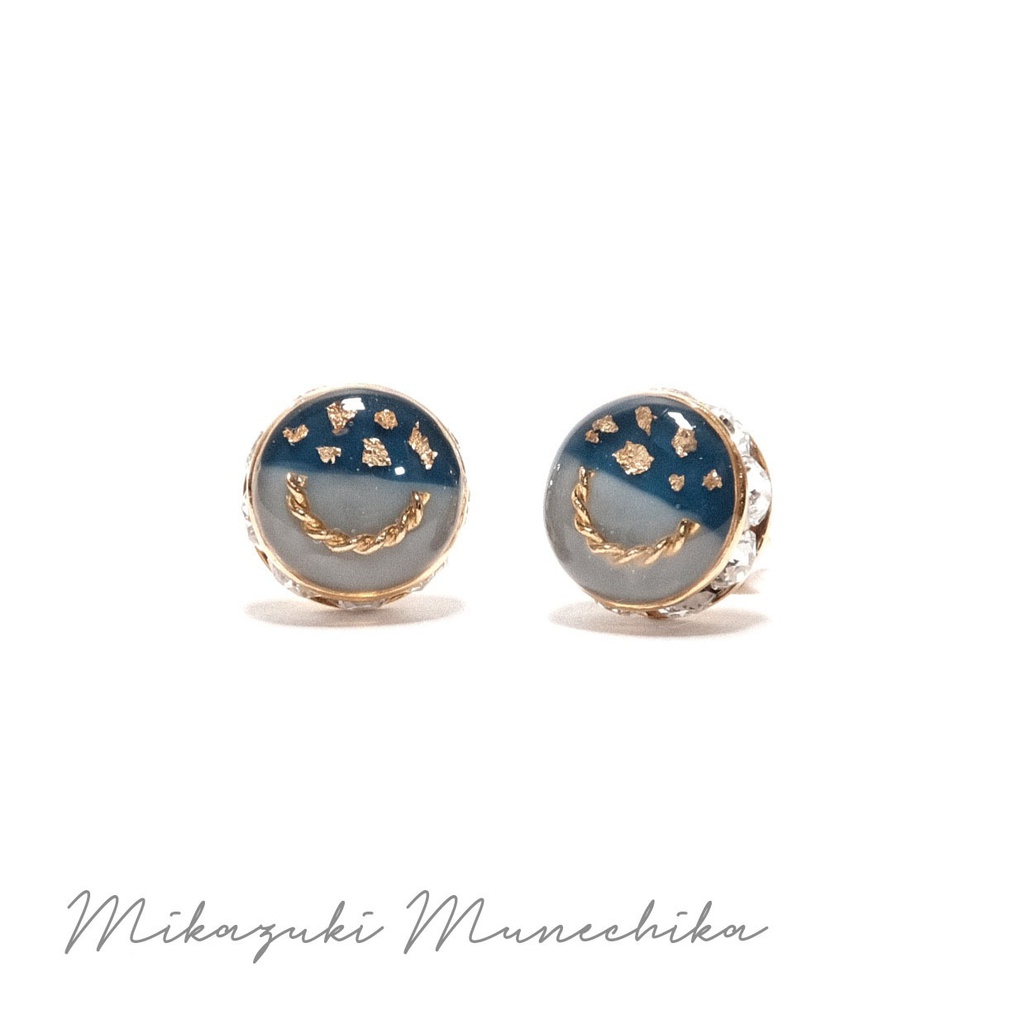 一部再販 ≫【刀剣】ロンデル耳飾り - MIZUKAGAMI -