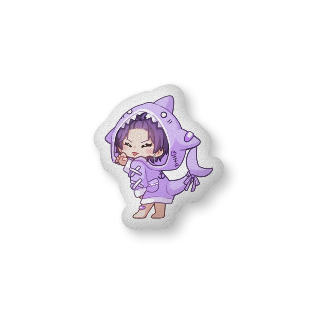 サメじょふかふかクッション