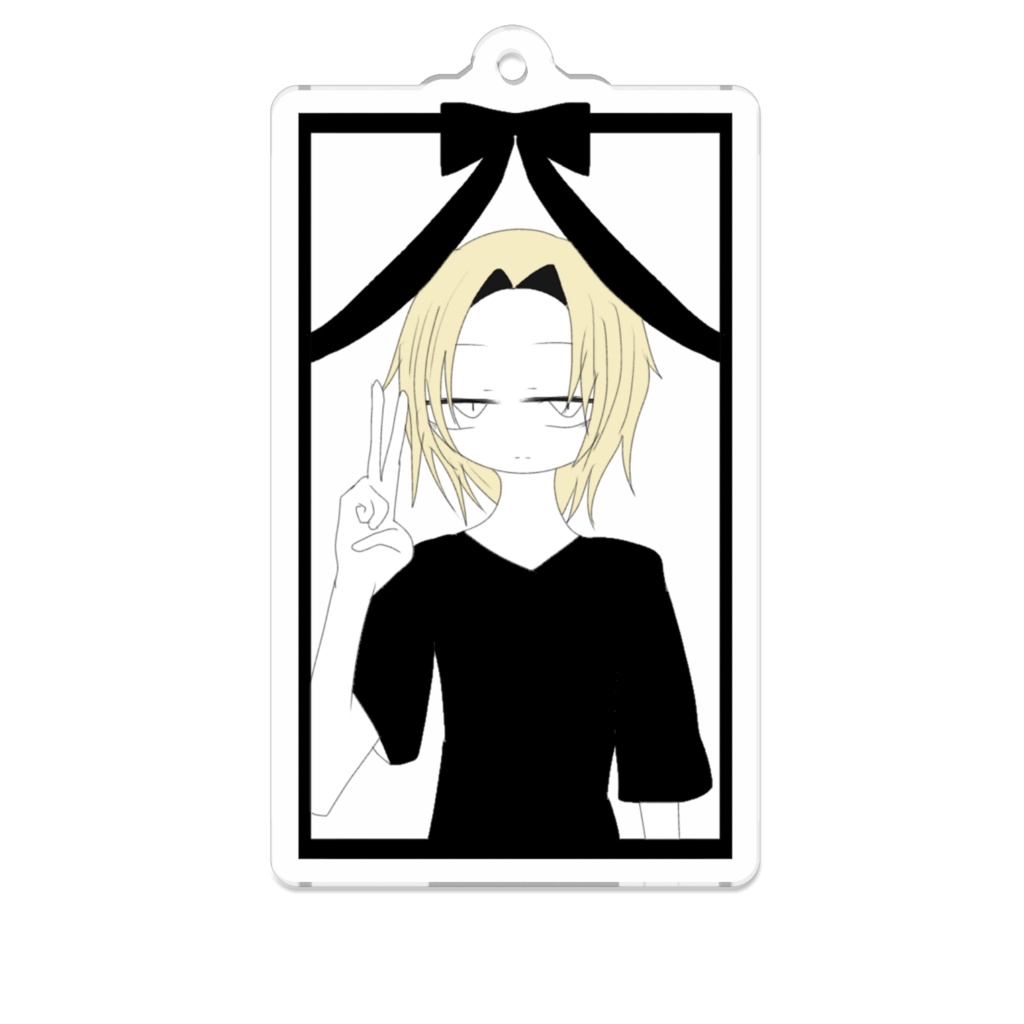 遺影アクキー 模倣くん