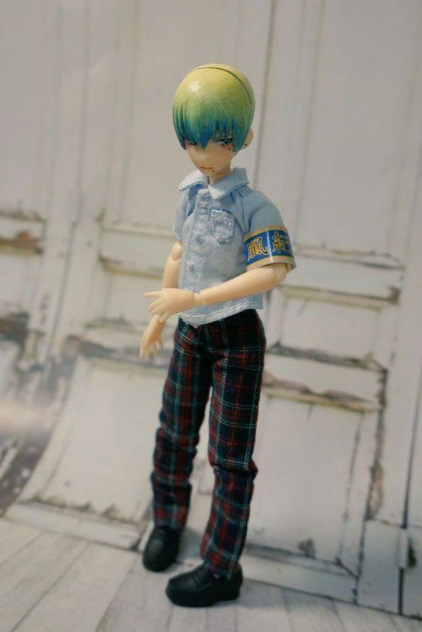 【ハンドメイド】風紀委員の腕章 1/12相当プラモ・フィギュア向け【ミニチュア】¥900