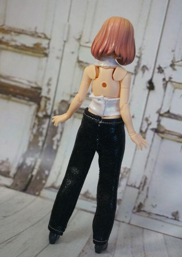 【ハンドメイド】1/12 ギャル姉風コスチューム・パンツスタイル【ミニチュア】