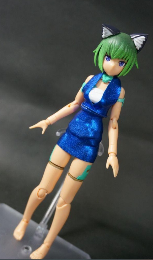 【ミニチュア・ハンドメイド】1/12サイズ向け/キャバドレス風衣装フリーサイズ