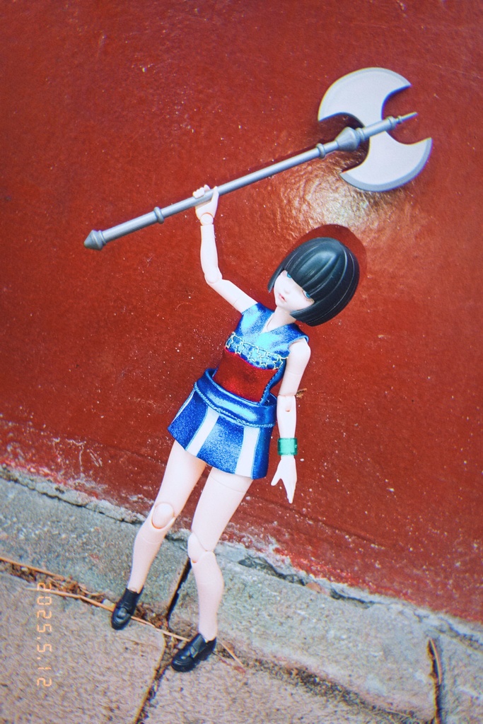 【ハンドメイド5色】1/12チアリーダー(チアガール衣装)【かなりフリーサイズ】