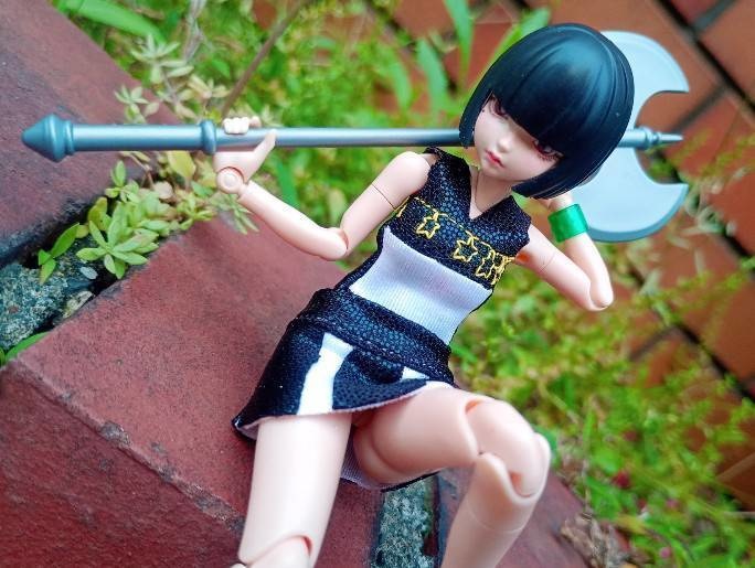 【ハンドメイド5色】1/12チアリーダー(チアガール衣装)【かなりフリーサイズ】