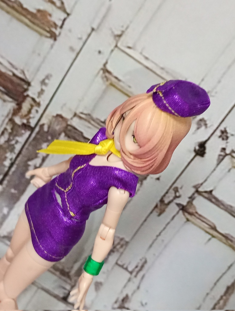 【ミニチュア・ハンドメイド】1/12サイズ向け/添乗員さん風衣装