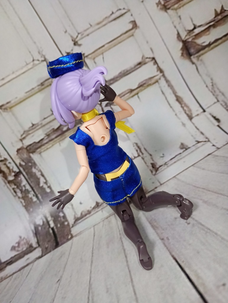 【ミニチュア・ハンドメイド】1/12サイズ向け/添乗員さん風衣装