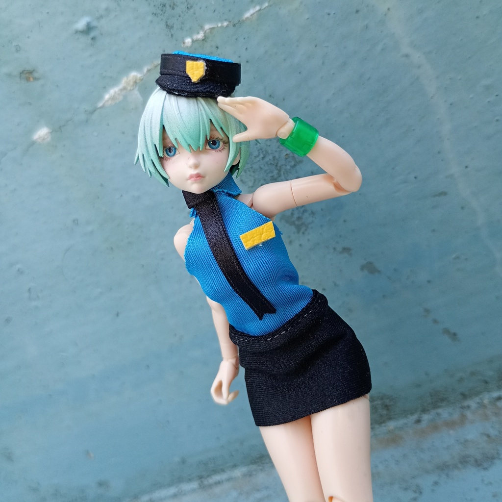 【ハンドメイド】1/10〜12サイズ セクシーポリス&セクシーアーミー衣装