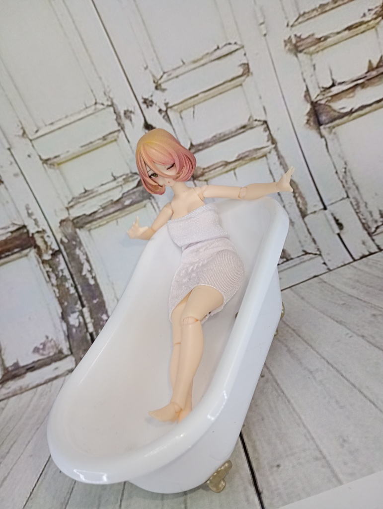 【編集中】ミニチュアハンドメイド･湯上がりタオル