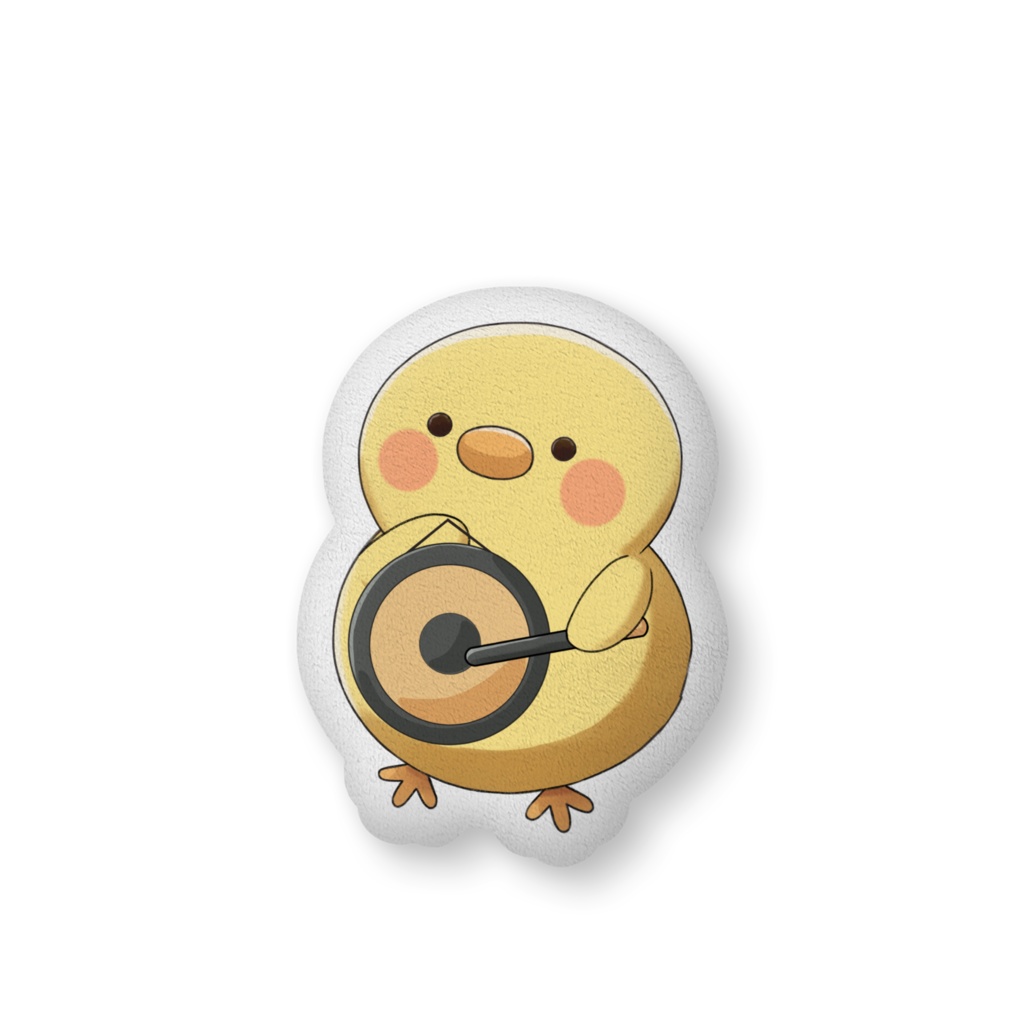 どじゃーんひよこ_ふかふかクッション