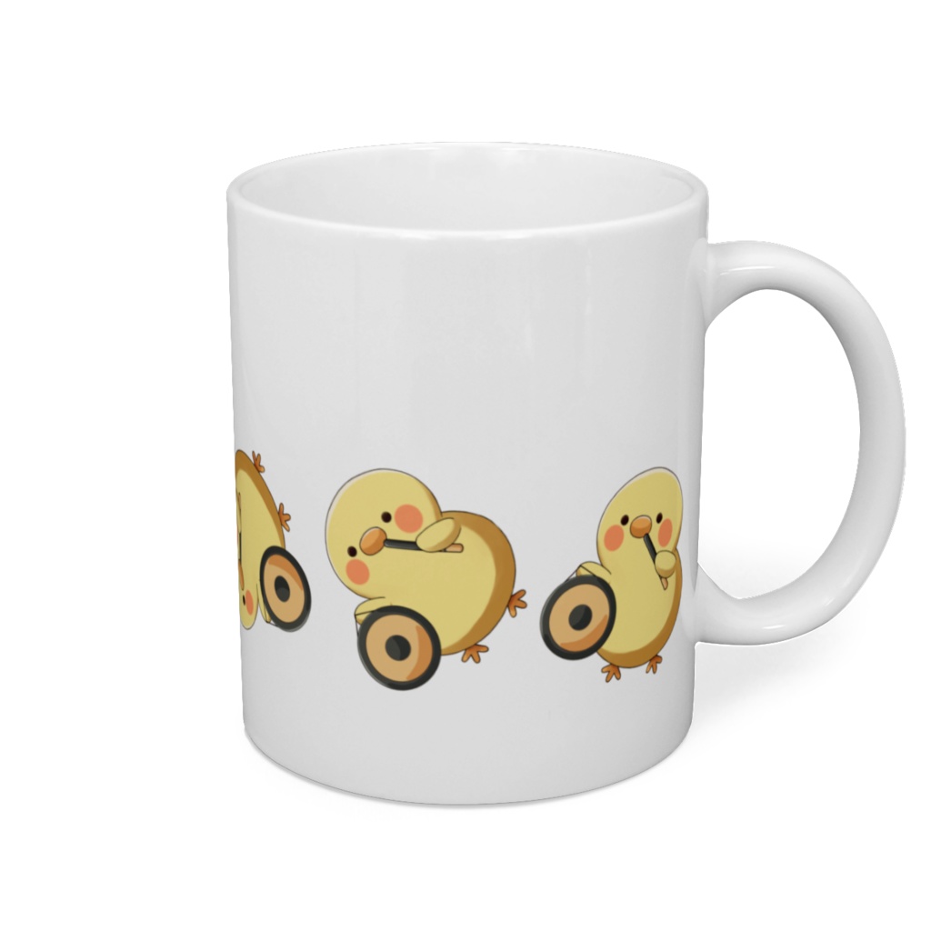 どじゃーんひよこ_マグカップ