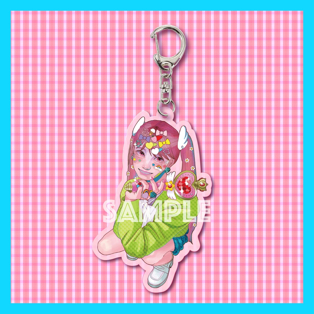 変身しちゃうぞ☆アクリルキーホルダー