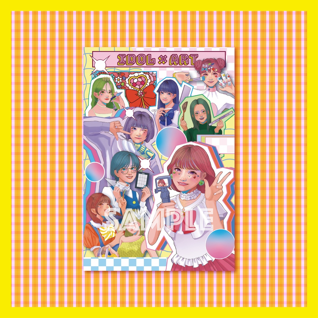 IDOL×ARTポストカード