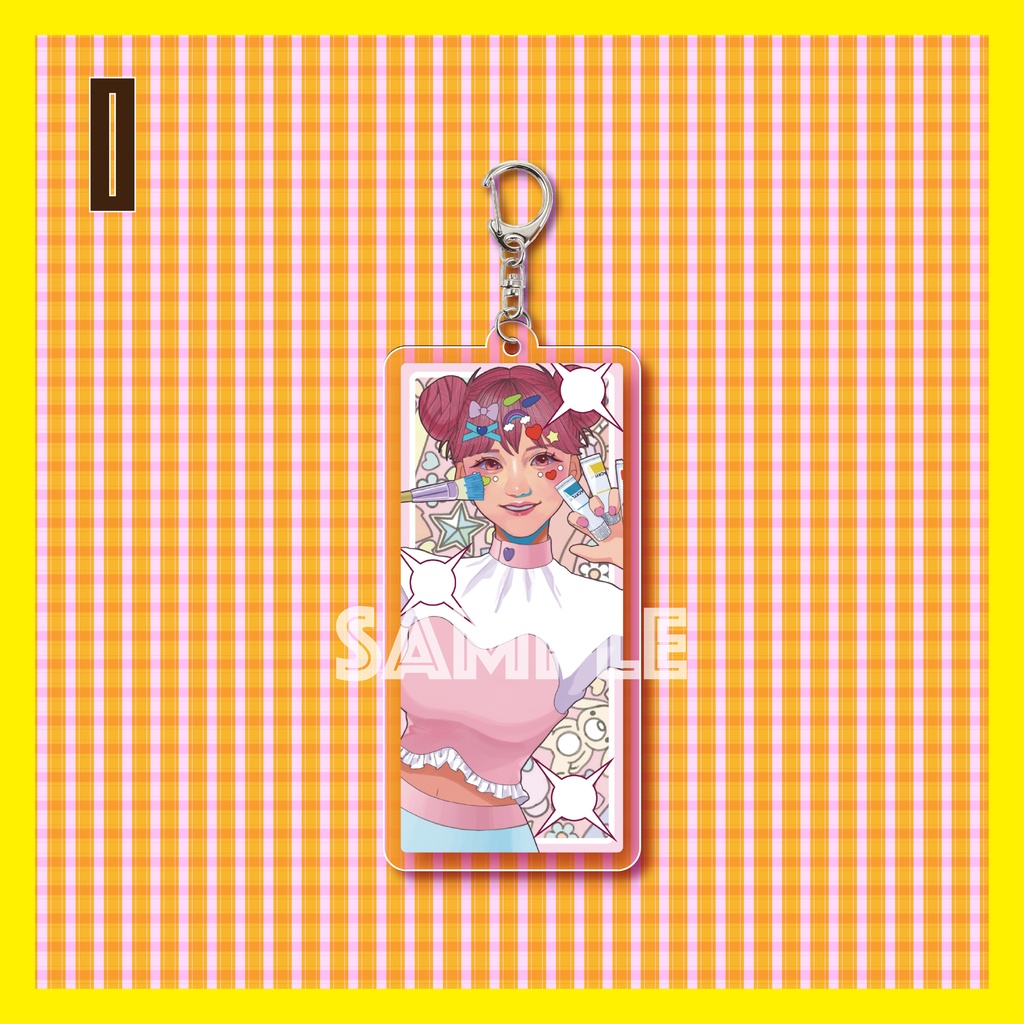 IDOL×ARTアクリルキーホルダー 全9種