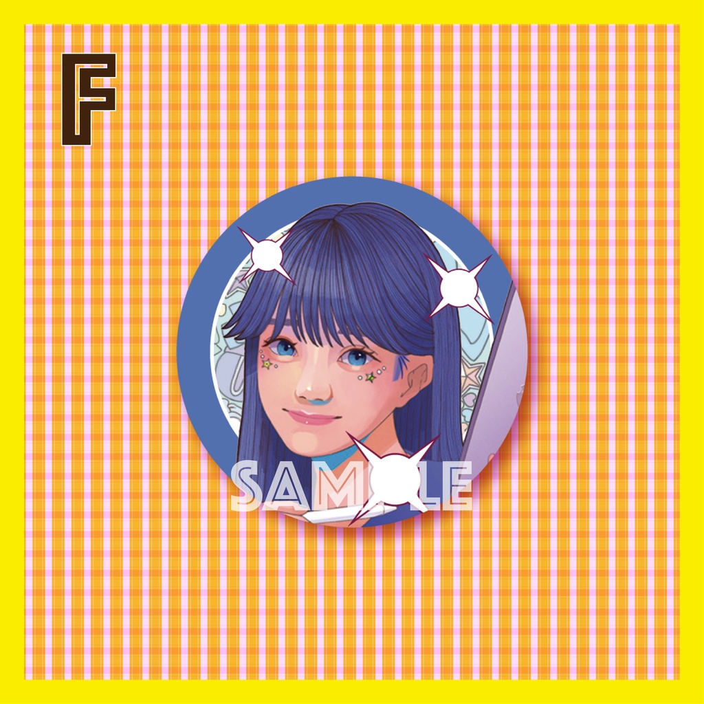 IDOL ×ART缶バッジ 全9種