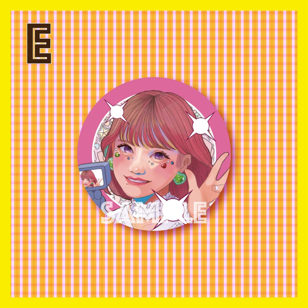 IDOL ×ART缶バッジ 全9種