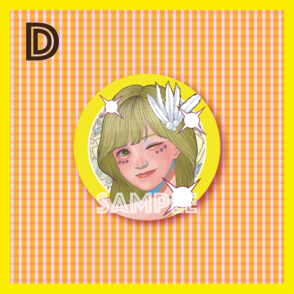 IDOL ×ART缶バッジ 全9種