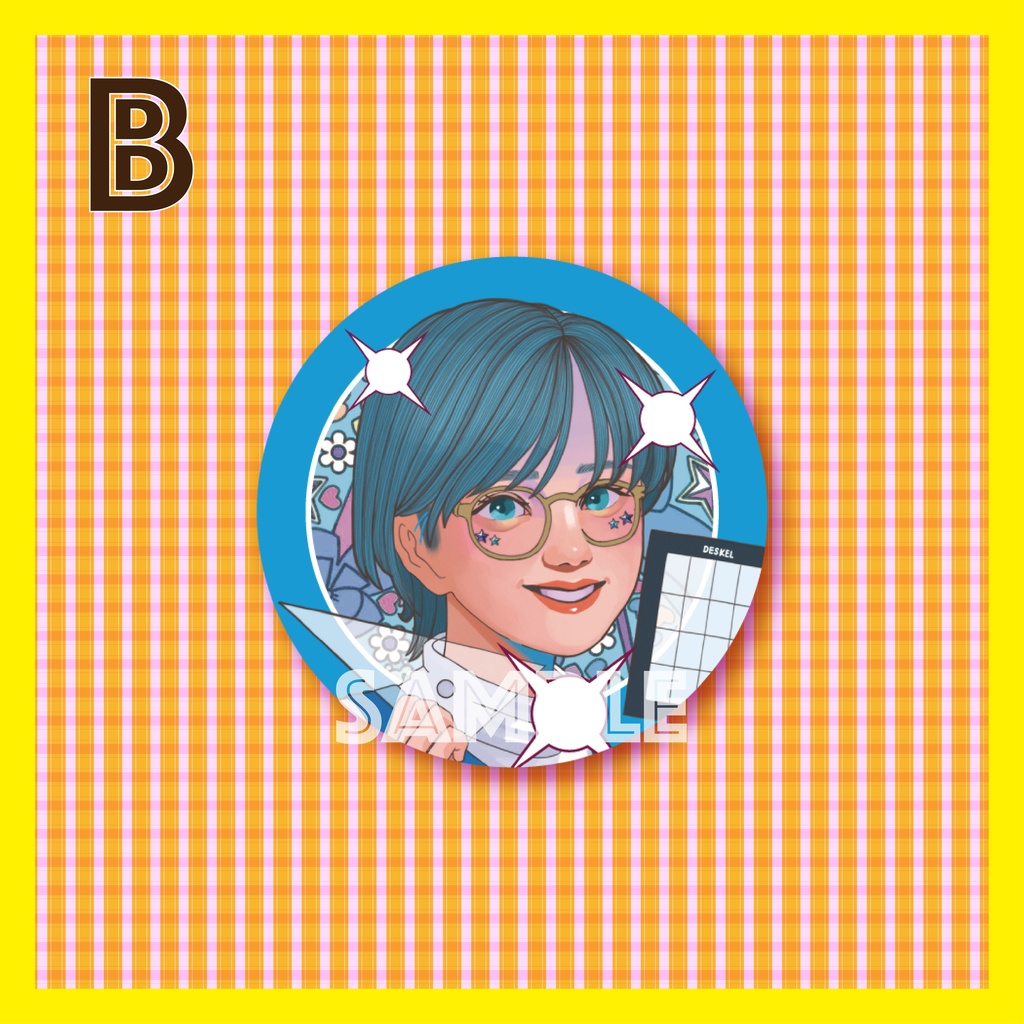 IDOL ×ART缶バッジ 全9種