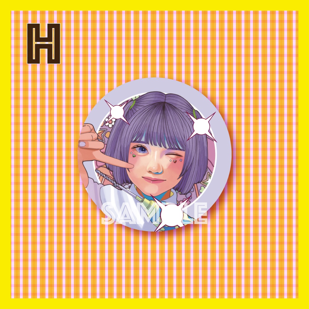 IDOL ×ART缶バッジ 全9種