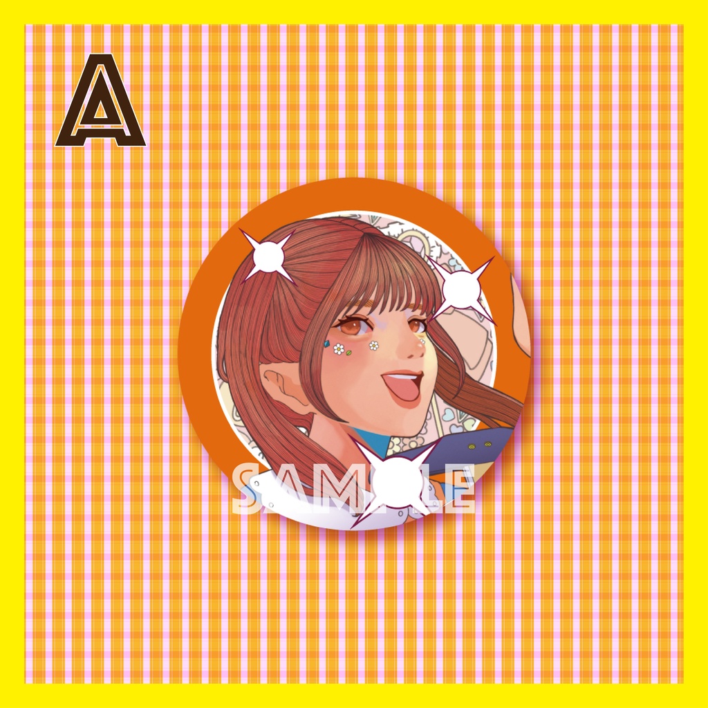 IDOL ×ART缶バッジ 全9種