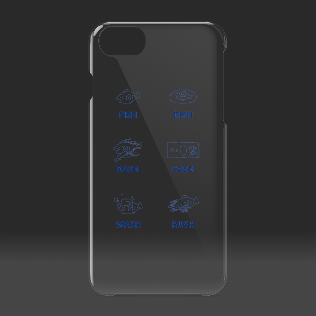 FISHケース クリア