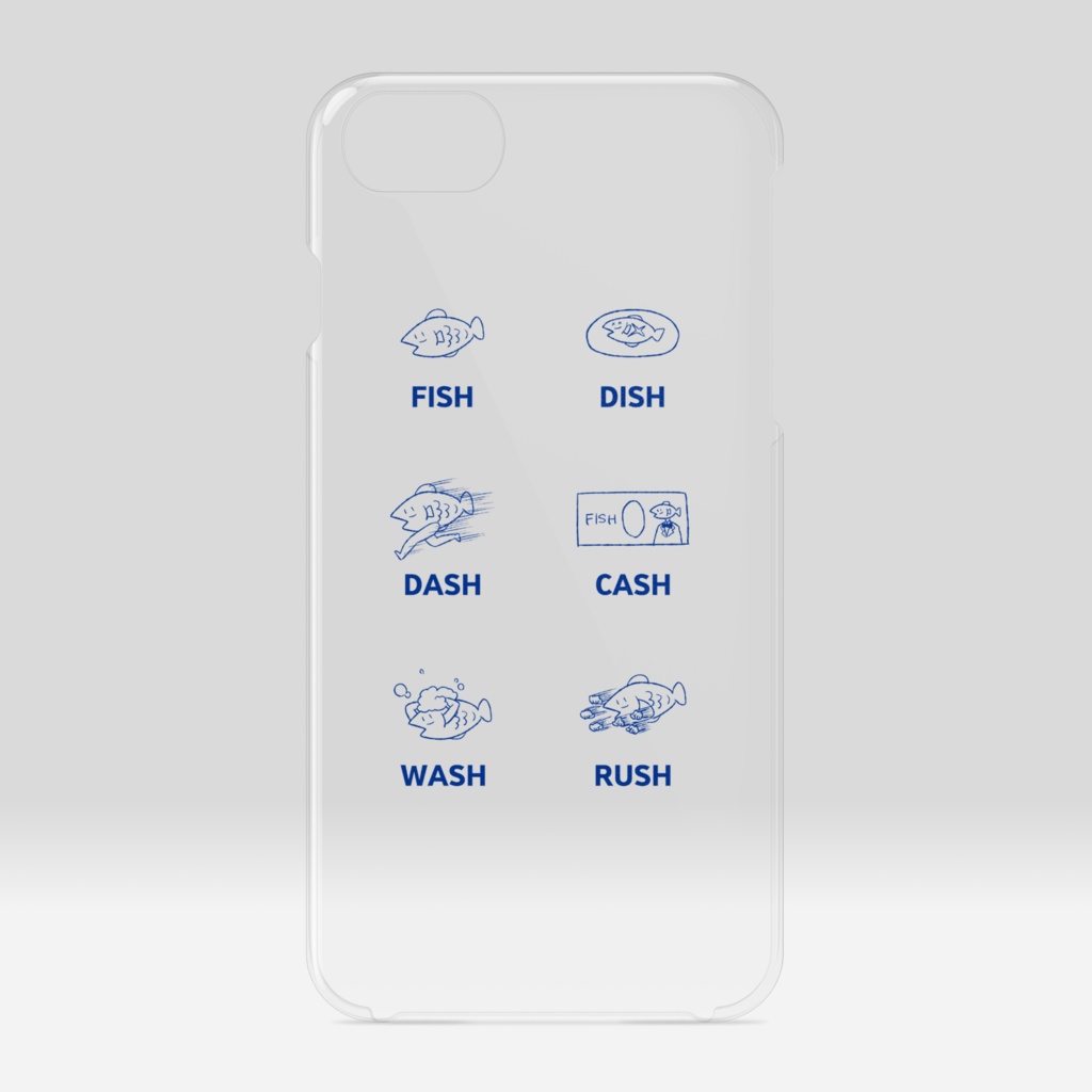 FISHケース クリア