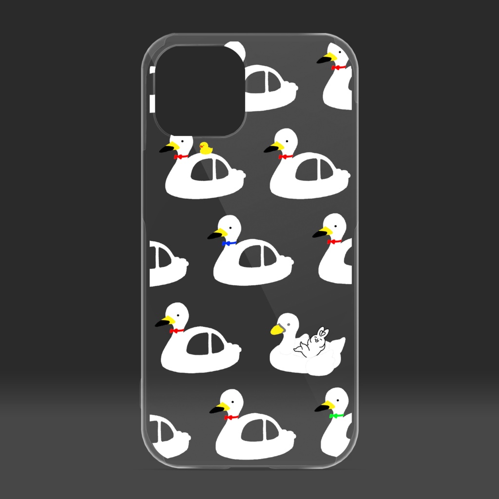 スワンiPhoneケース