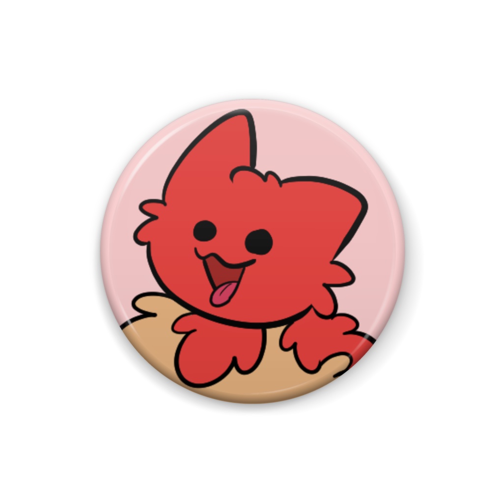 HOTDOGGO　缶バッジ(いつものかお)