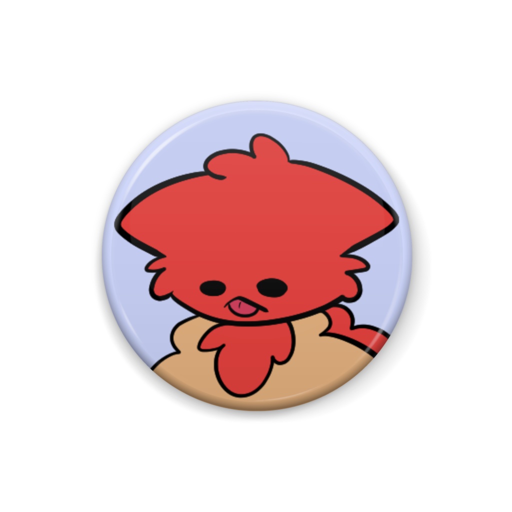 HOTDOGGO　缶バッジ(ふまん)