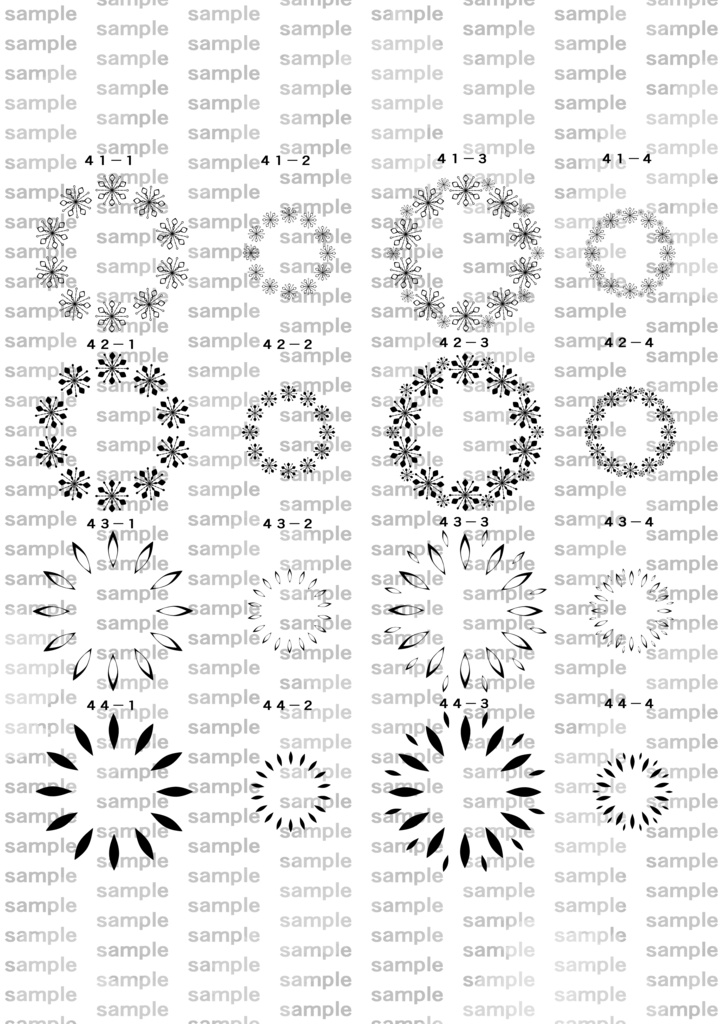 円環素材集3(41~60)