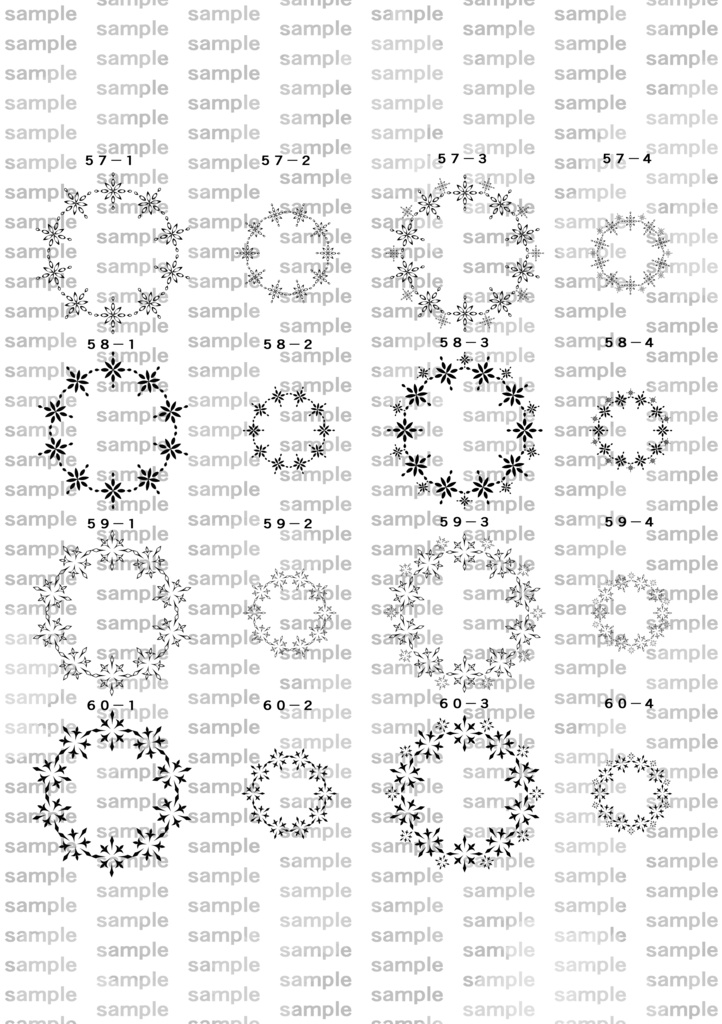 円環素材集3(41~60)