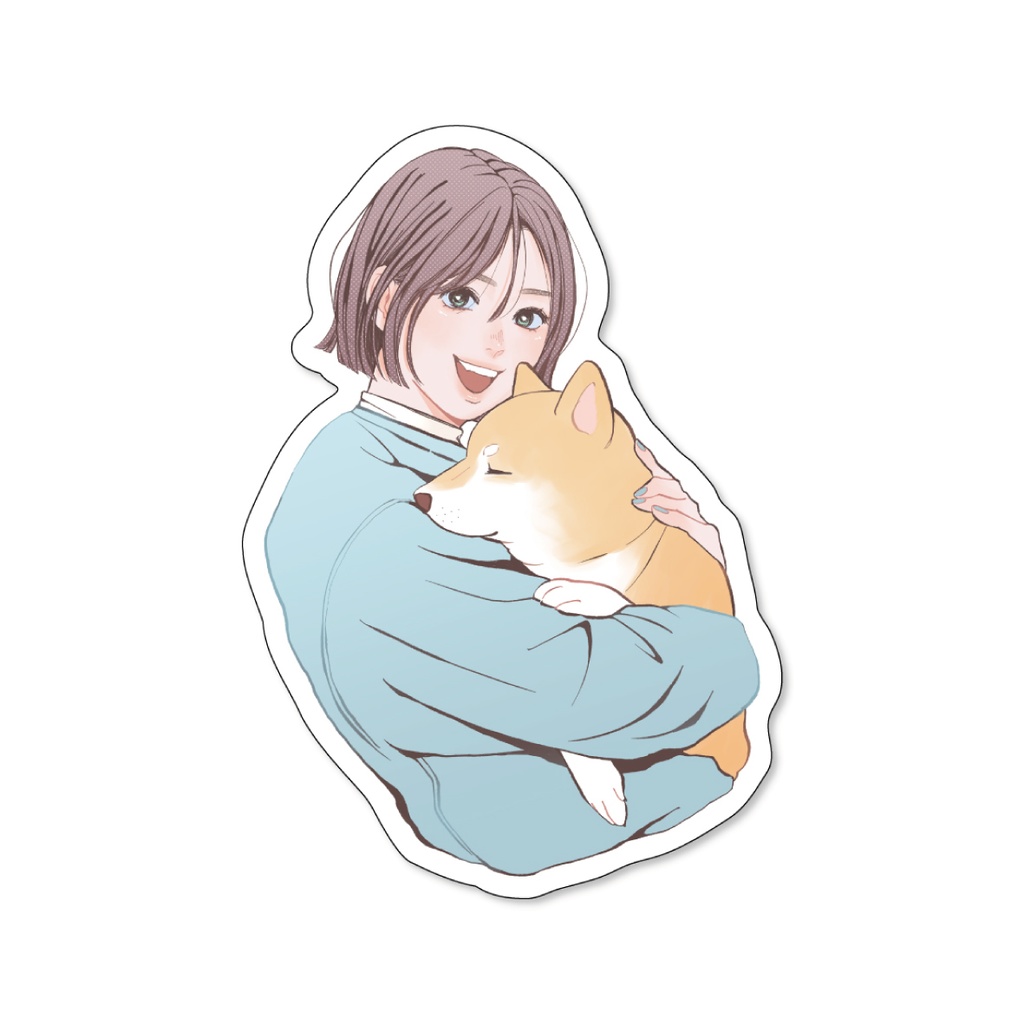 ステッカー（犬派）