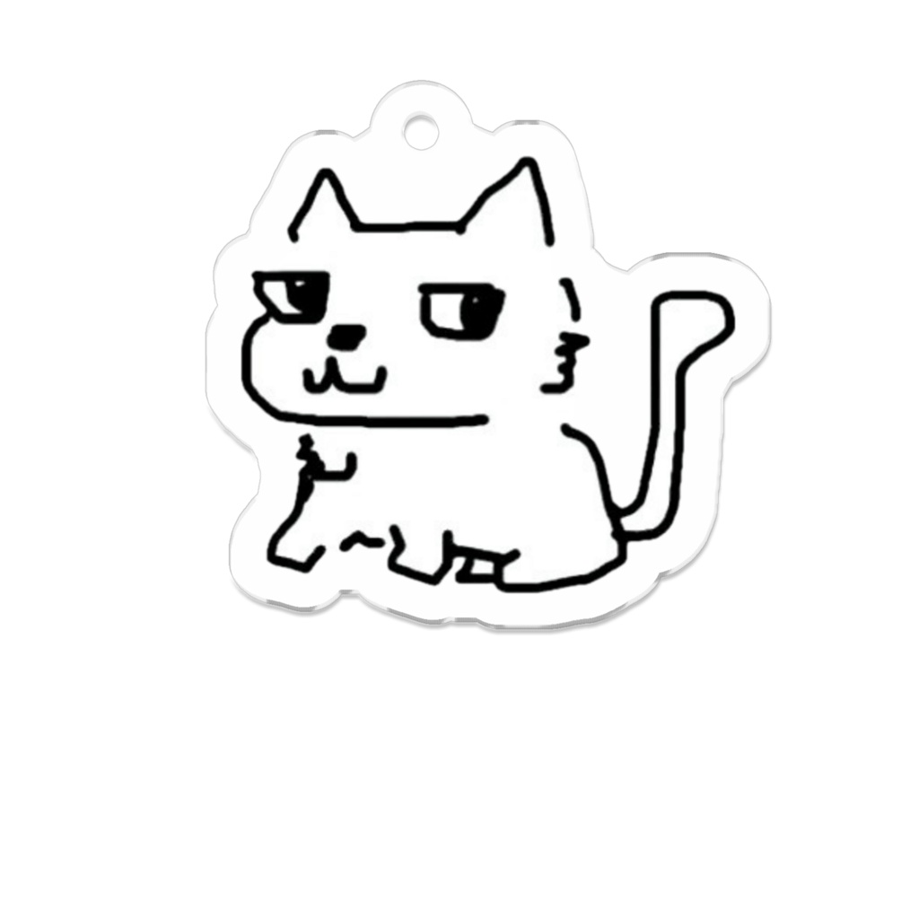 ハルねこ（アイコン）アクキーコーティング30×35（mm）