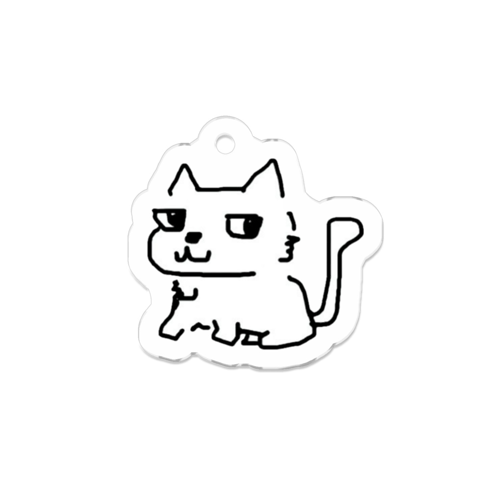 ハルねこ(アイコン)アクキー 30×30(mm)
