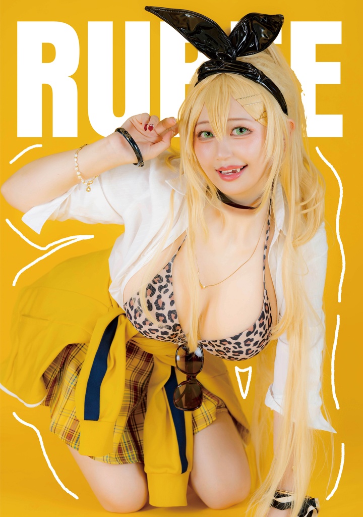 【C105新刊】NIKKE ルピーコスプレ写真集「RUPEE」　DLカード